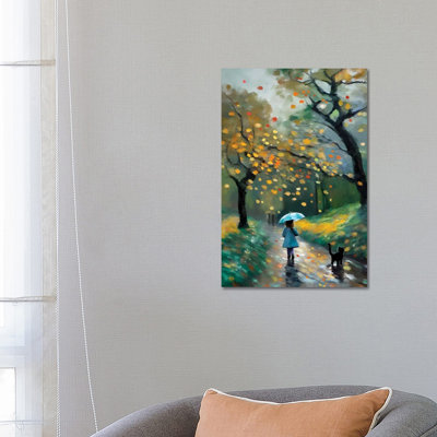 Autumn Rains - reproduction d'art murale encadrée