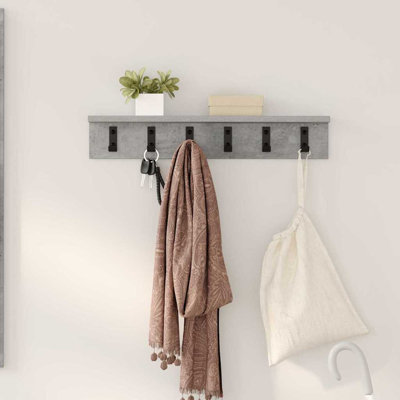 Wall-Mounted Coat Rack 60 X 10.5 X 10.5 Cm