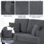 Causeuse d'appoint 60 po-2054269557