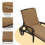 Chaise longue simple inclinable avec coussins 48 po Lucian-88073963
