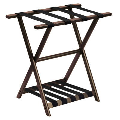 Folding Wood Luggage Rack