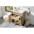 30-Inch Bathroom Vanity: Handwoven Rattan Doors