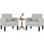 Fauteuil capitonné de 28,47 po Binstead-1897853185