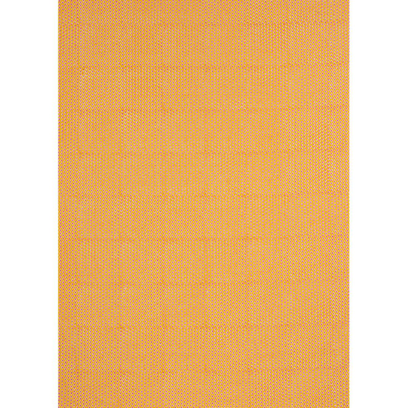 Schumacher x Molly Mahon Tuk Tuk Fabric, Yellow