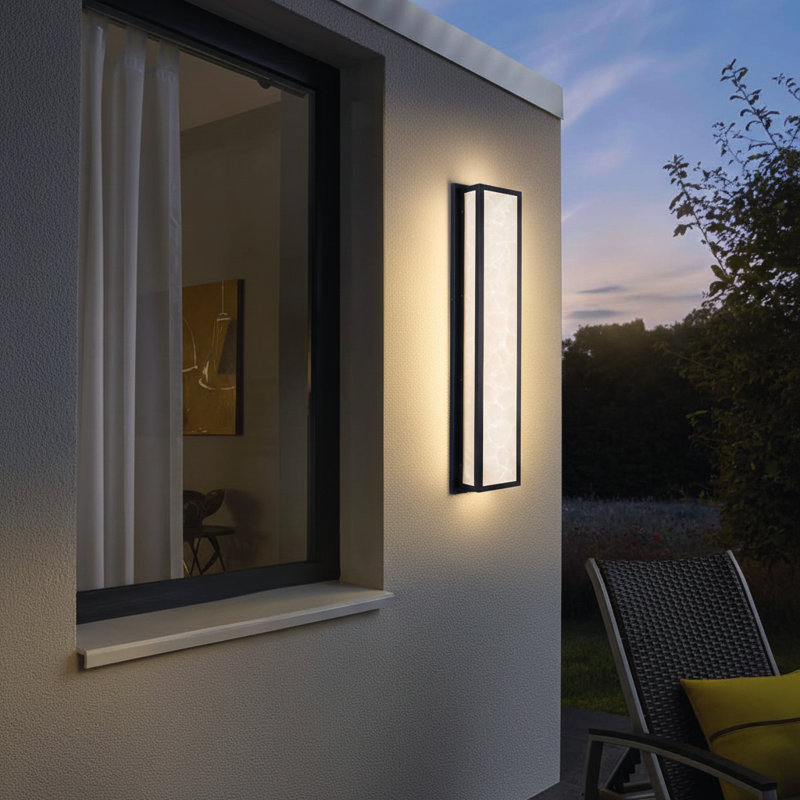 Appliques murales en marbre noir
