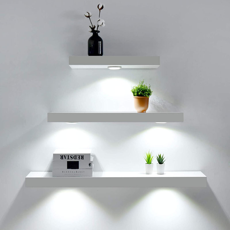 Sluiter Floating Shelf, 1.2" H x 17" W x 7.5" D