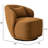 Queensland 33" Wide Boucle Upholstered Swivel Barrel Chair-88039650