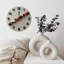 Horloge murale colorée pour la décoration intérieure