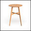 Table de bar ronde Mid-Century moderne - 42 po de hauteur avec pieds fuselés pour la cuisine, la salle à manger ou le bar maison-313276400