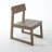 2-Pack Wood Color  HDPE Outdoor & Garden Backres Modernist Designt Chairs-711404093
