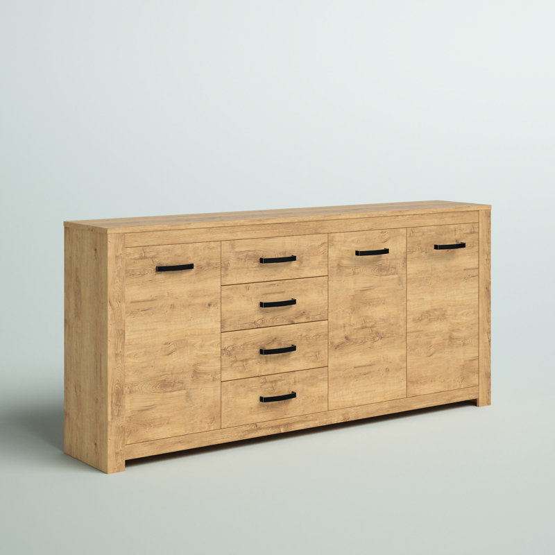 Jess 206 cm W Chest of 4 Drawers