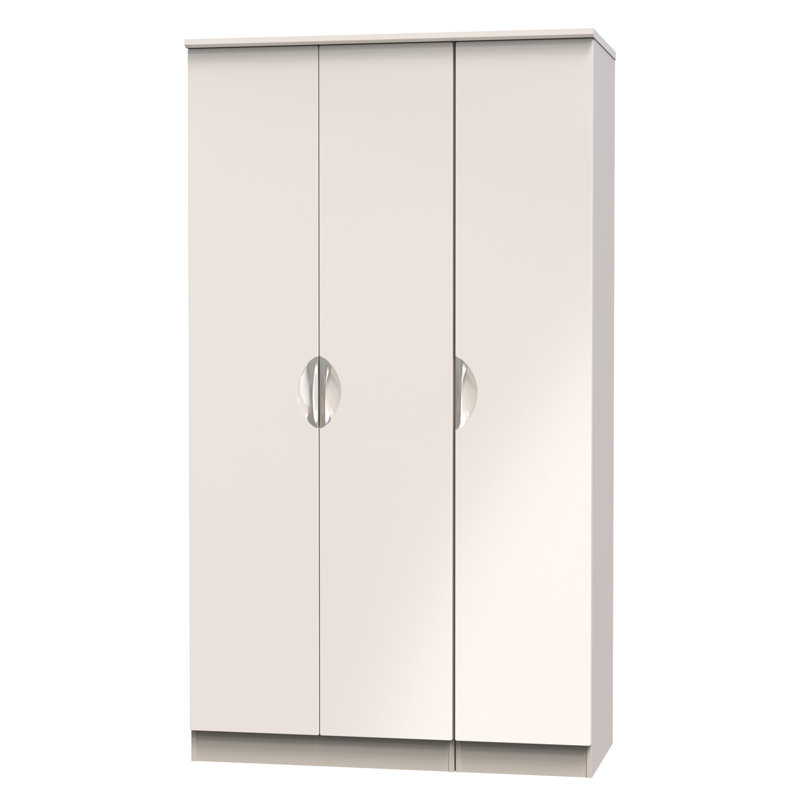 Bhodhini Manufactured Wood Wardrobe, Gloss/Kashmir