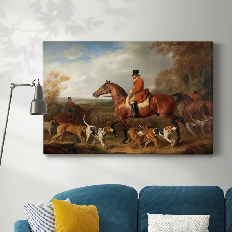 Animaux, paysage, série CDIV, H 24 po x l 36 po