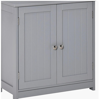 Armoire de rangement pour lavabo de base, armoire de salle de bain avec lavabo encastré en U et tablette réglable