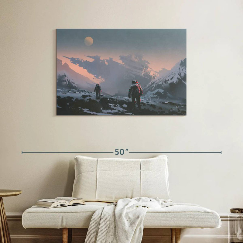 Oberle Astronauts, 26" H x 39" W