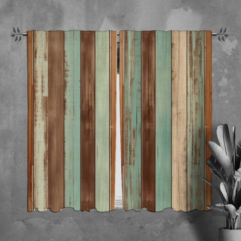 Latiara Room Darkening Curtain Pair, 40" W x 61" L