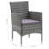 Gazali Patio Dining Side Chair with Cushion