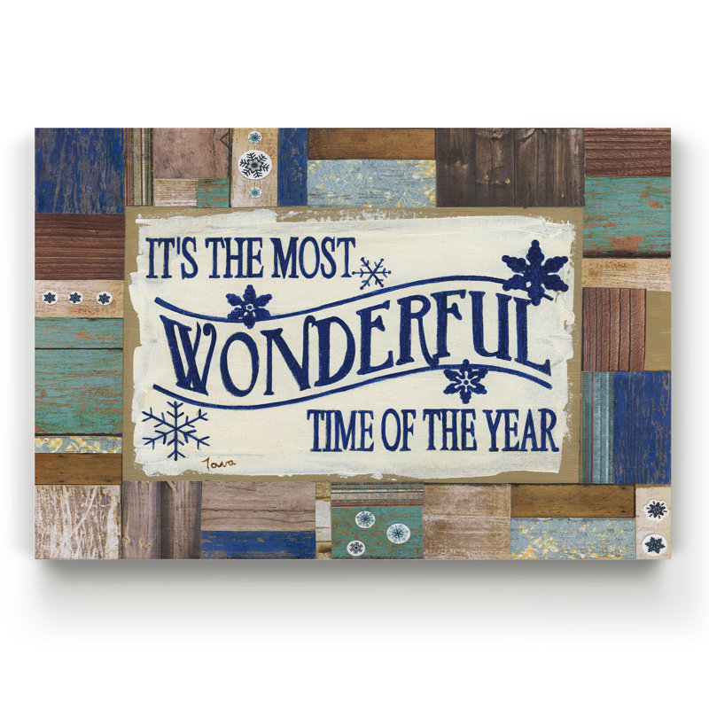 «Most Wonderful Time» par Parvez Taj, reproduction d'art sur toile tendue, H 40 po x l 30 po x P 1 po