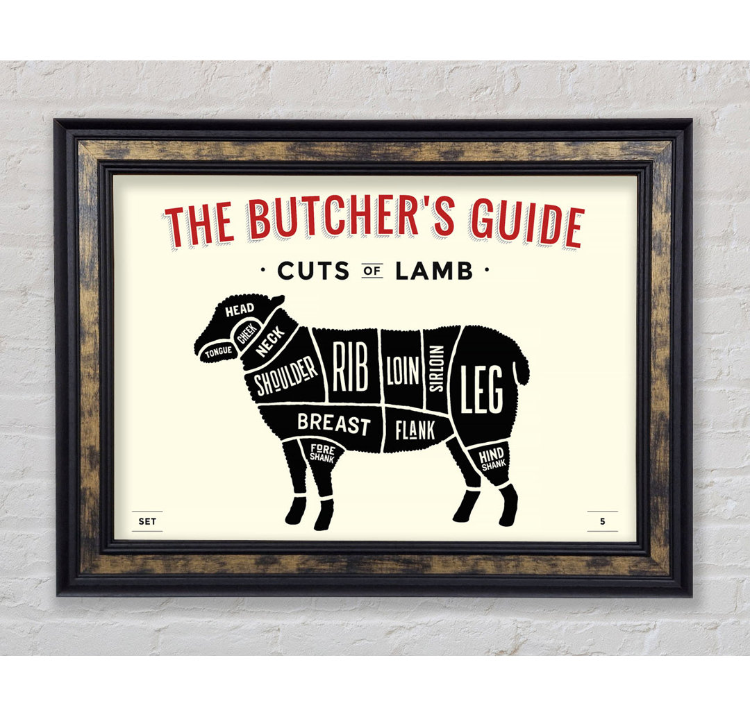 Butchers Selection 6 - Einzelne Bilderrahmen Kunstdrucke