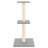 vidaXL Cat Tree Engineered wood, plush, sisal 28.7 in tall-492548202