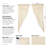 Beaverton Cotton Blend Sheer Curtain Panel Pair