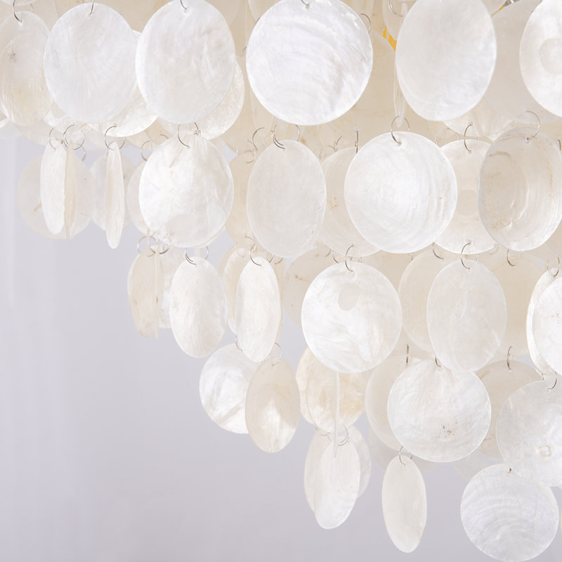 Luminaire suspendu de style lustre spoutnik moderne 6 lumières Esmeralda, Doré, Blanc