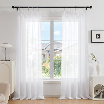 Deedre Sheer Curtain Single Panel