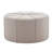 Wrought Studio™ Alain 35" Fabric Round Cocktail Ottoman-1400371369