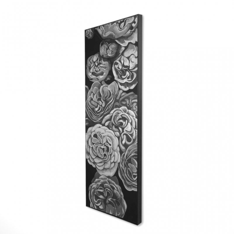 " Grayscale Dahlias "