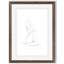 «Nude Contour S Croquis I» par Paul Cezanne - Reproduction d'art sur toile encadrée-327081331-327044509-327044497