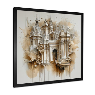 Ancienne porte de château à Madrid II - décoration murale Madrid