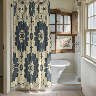 Rideau de douche Timeless Tile - Premium