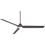 84'' 3 - Blade Outdoor LED Smart Standard Ceiling Fan with Remote Control and Light Kit Included
