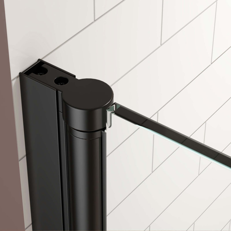 Portes de douche, Noir mat