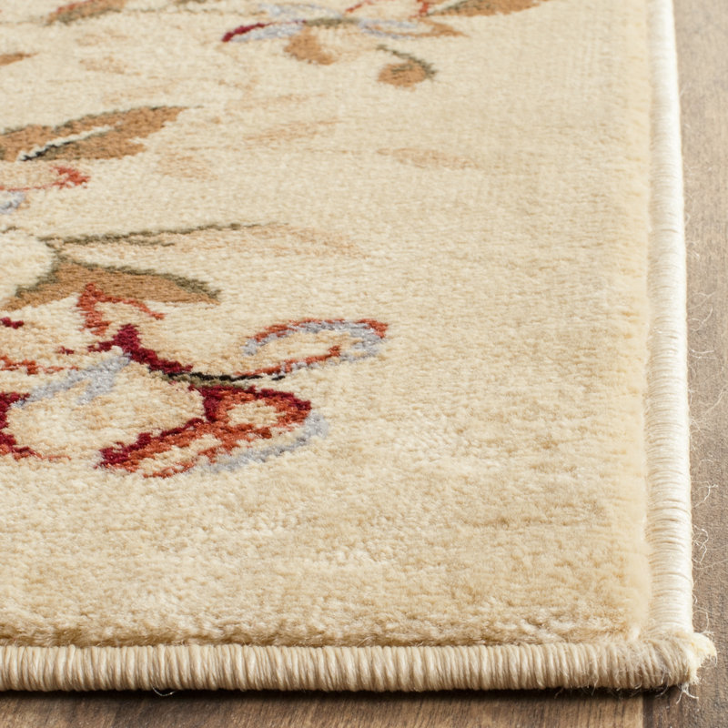 Carolane Performance Floral Rug, Square 8'