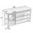 Vintage Height-Adjustable Bench, Rubberwood, Comfortable High Sponge Seat, Three Layers Of -Proof Storage, Concealed Storage Under 12" Width, 33.7Kgs Product Weight, 400Lbs Weight Limit Long-1398521690