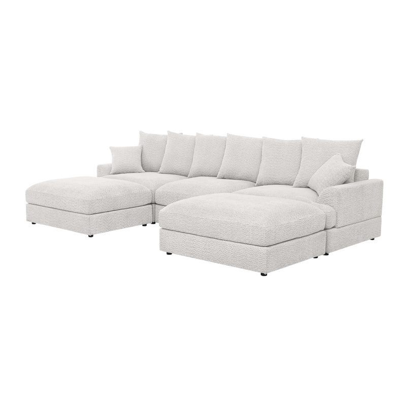 Canapé modulaire Arden Cloud, Beige