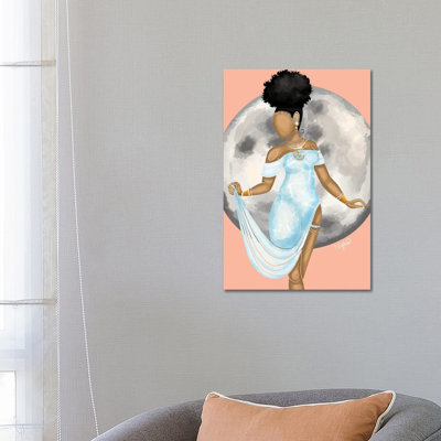 Cancer by Colored Afros Art - Wrapped Canvas Print
