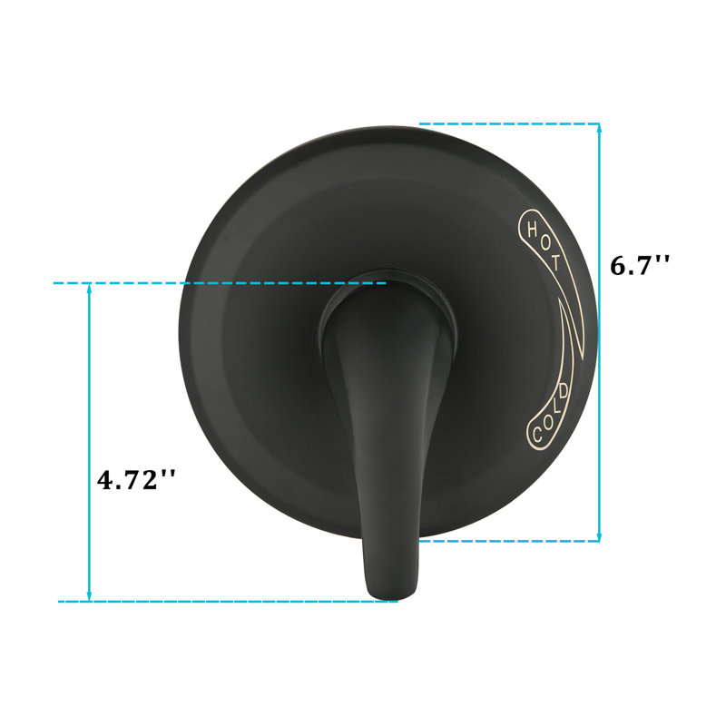 Soupape de pression de douche
