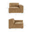 Causeuse modulaire en cuir 2 pièces Bange-1001291519-1001291505