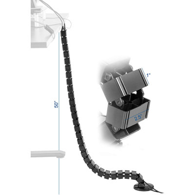 Vertebrae Cable Management Kit for Desk