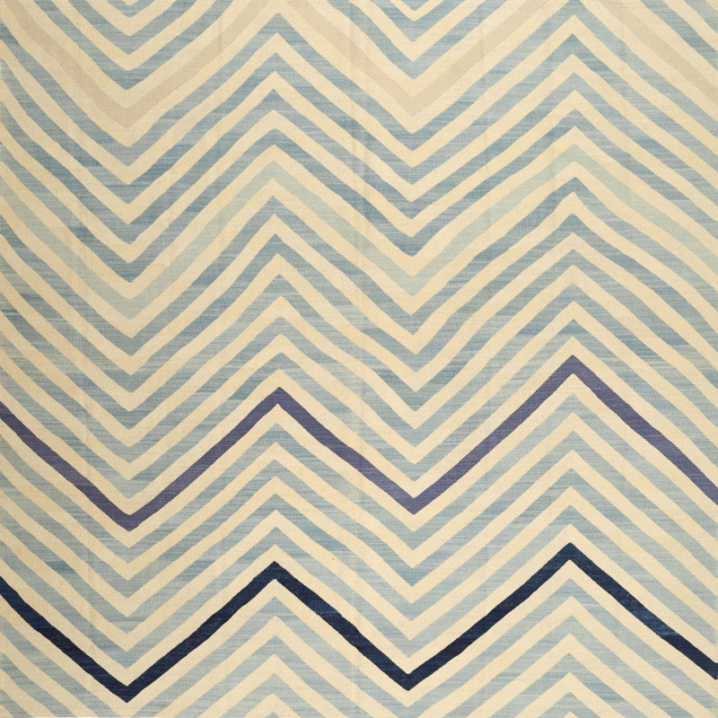 Surface beige contemporaine tapis, Carré 5 pi