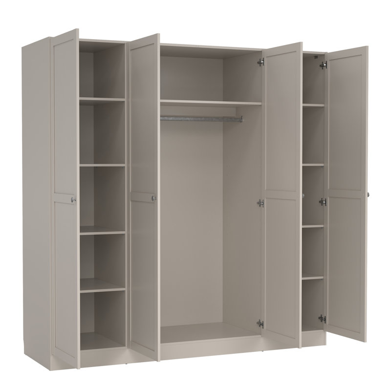 Bernessa Manufactured Wood Wardrobe