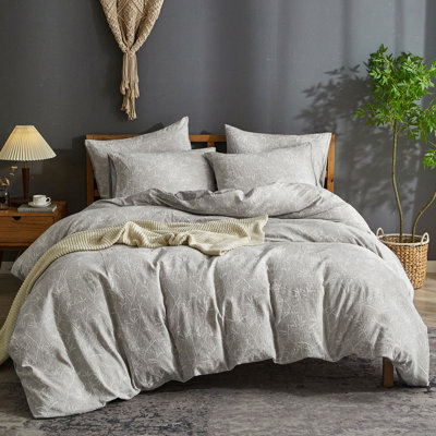 Ensemble de housse de couette Waffle Weave