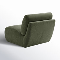 Nita 33'' Swivel Upholstered Accent Chair