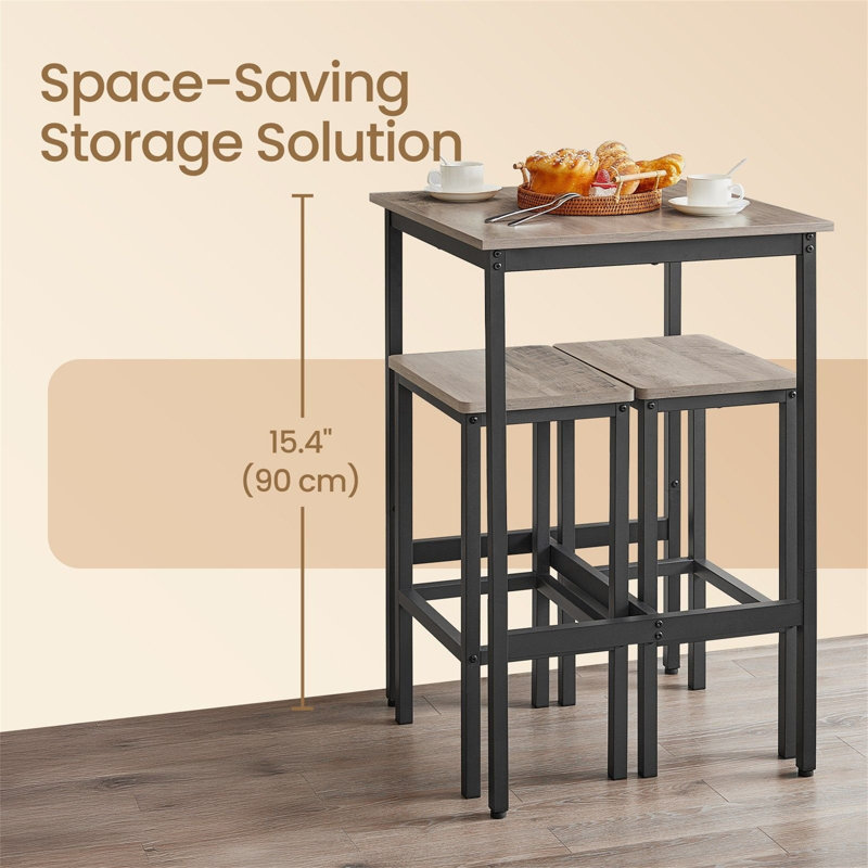 Metal Base Dining Table