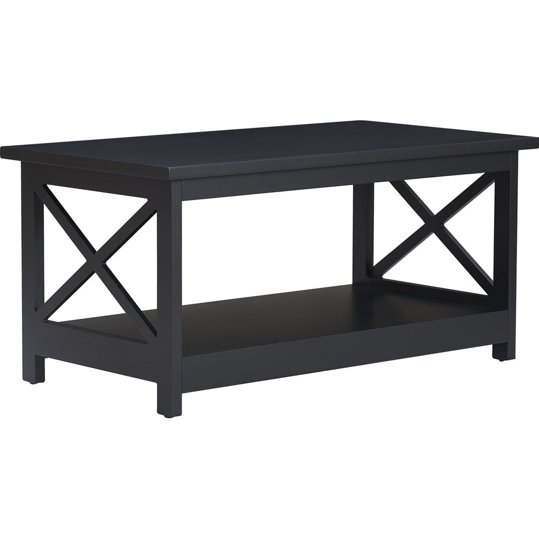 Serta Bismarck Modern Farmhouse Coffee Table with Lower Storage Shelf Serta