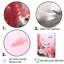 Rampe de poissons monochrome rose et blanche-866067193-866067197