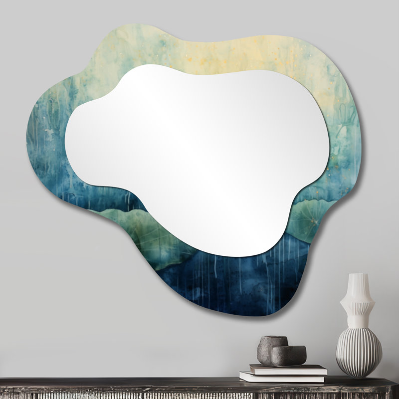 Miroir d'appoint Botanical Asymmetric, 25 po x 28 po