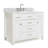 43'' Single Bathroom Vanity with Carrara Marble Top-85364270